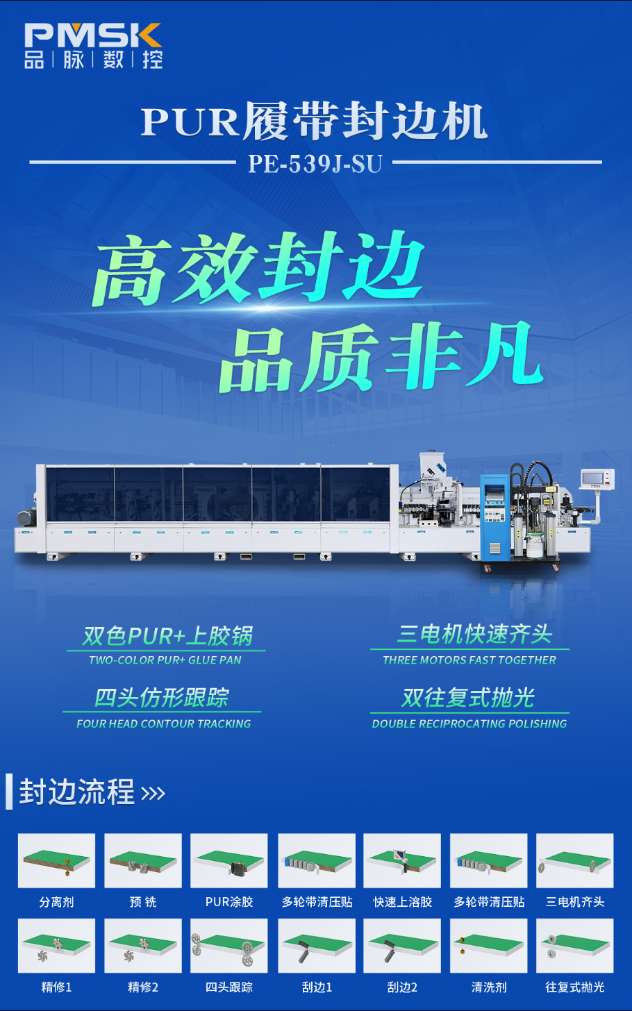 PUR履帶封邊機(jī)